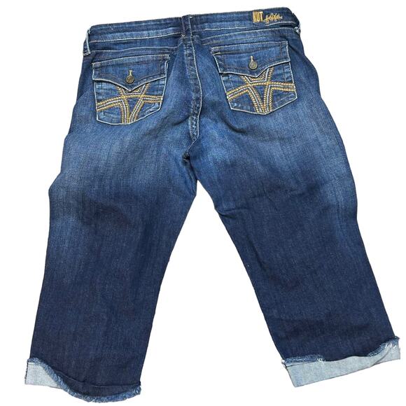 KUT from‎ the Kloth Natalie Crop Jeans Size 14 - Picture 1 of 8